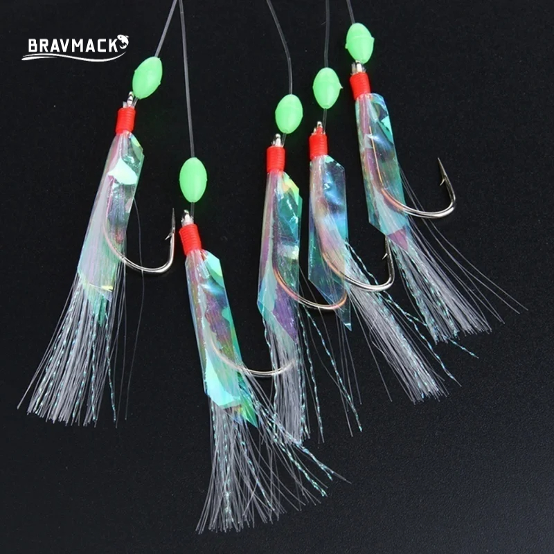 Fishing Hook Assortment - 5 Buah/Set Set Umpan Pancing Kulit