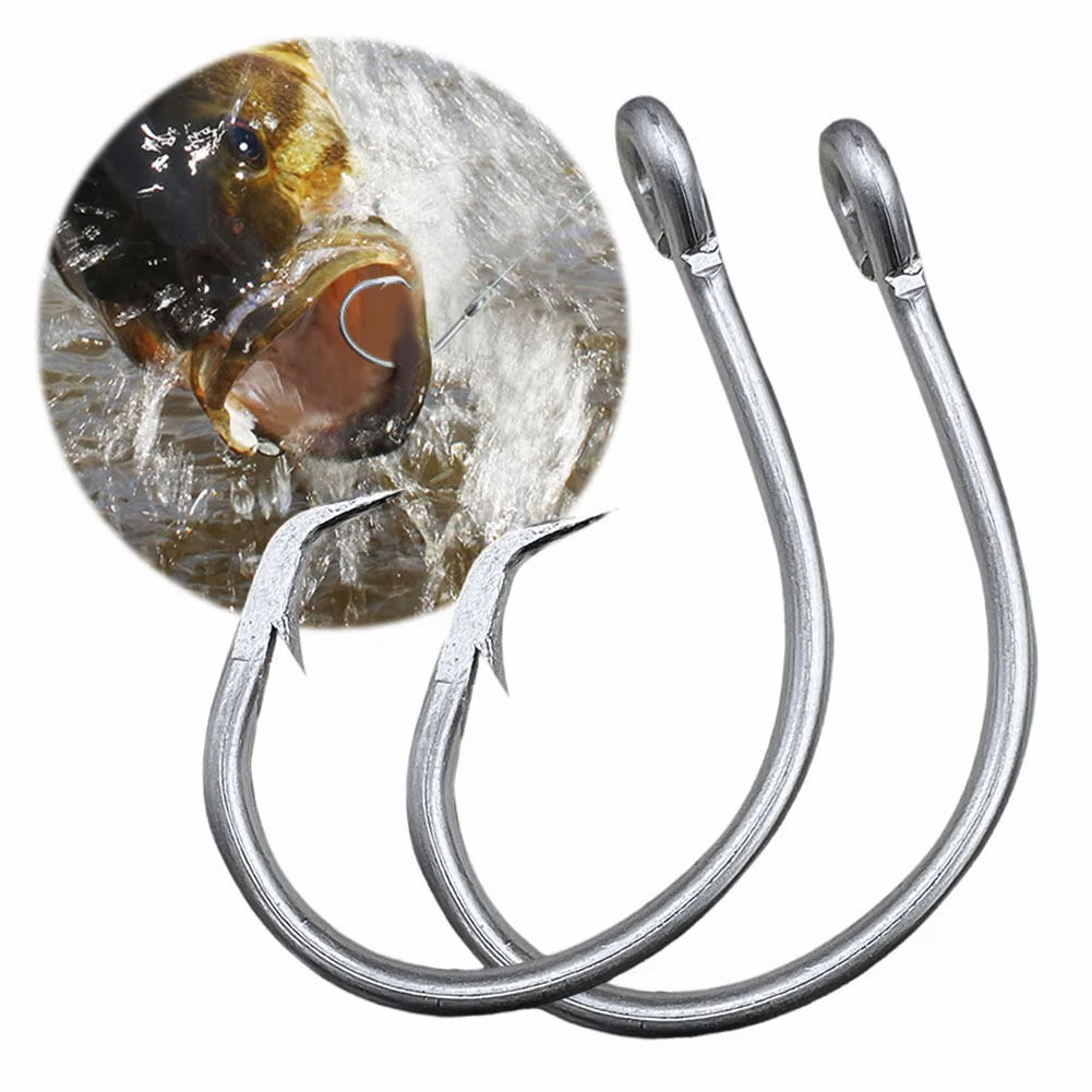 30pcs/kotak Mata Kail Pancing  - Fishing Hook Circle ulasan dan harga