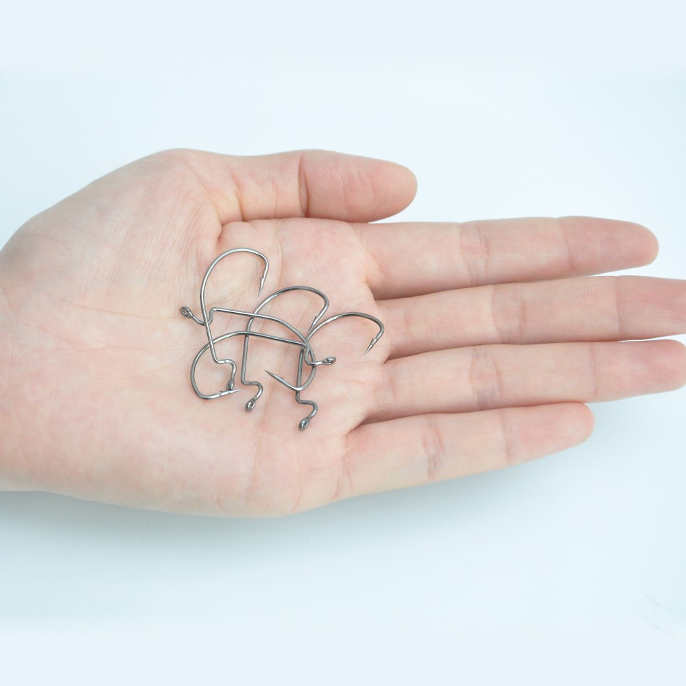 20 Buah/Lot Kait Pancing Texas - Fishing Hook Assortment ulasan dan harga