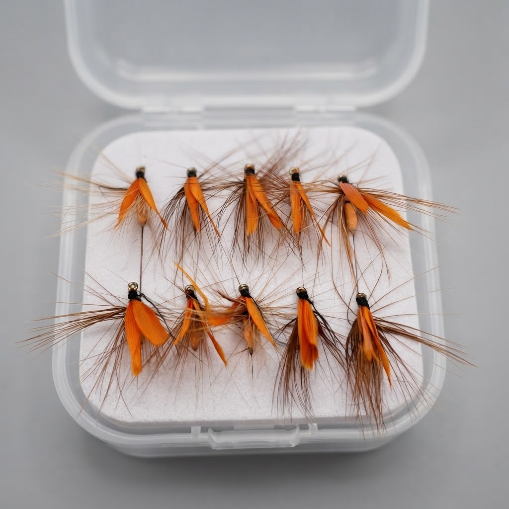 10pcs/box Umpan Pancing Lalat  - Fishing Hook Assortment ulasan dan harga