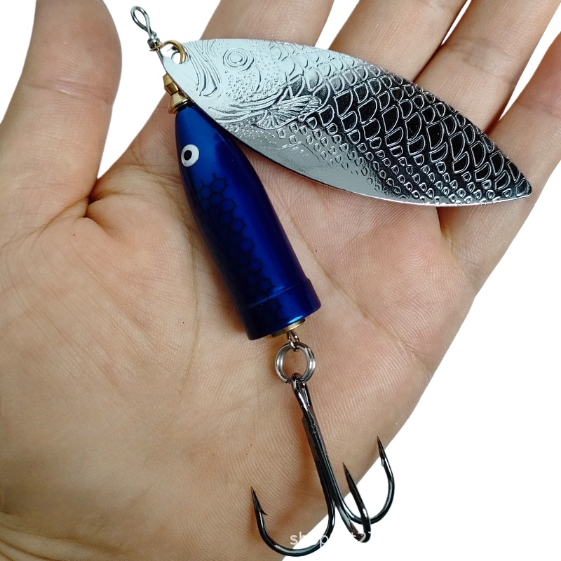 2pcs Umpan Pancing Logam Berpu - Fishing Hook Treble ulasan dan harga