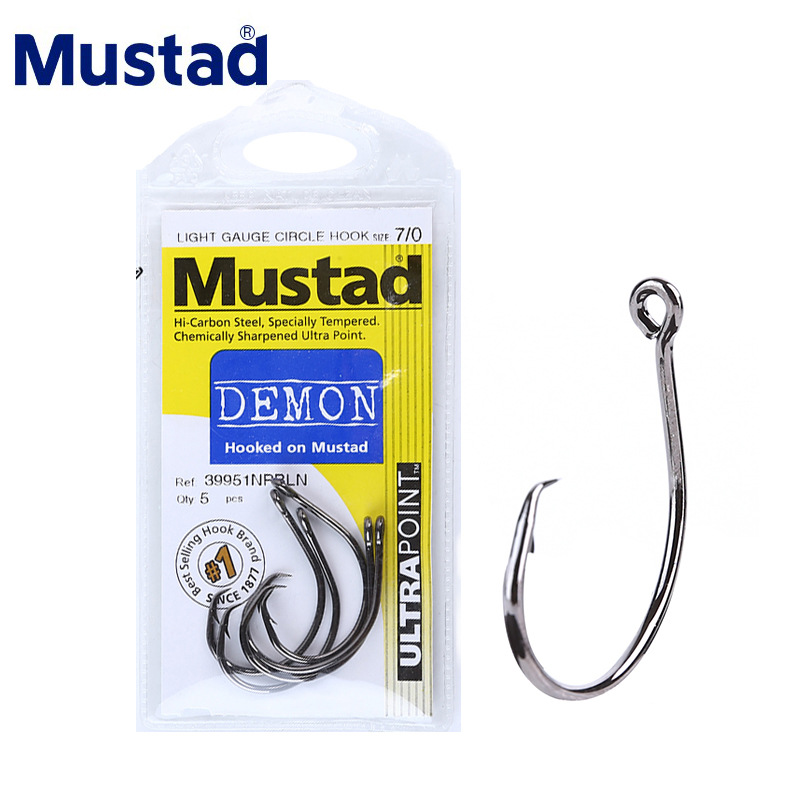 Mustad 39951 # Memancing Kait  - Fishing Hook Circle ulasan dan harga
