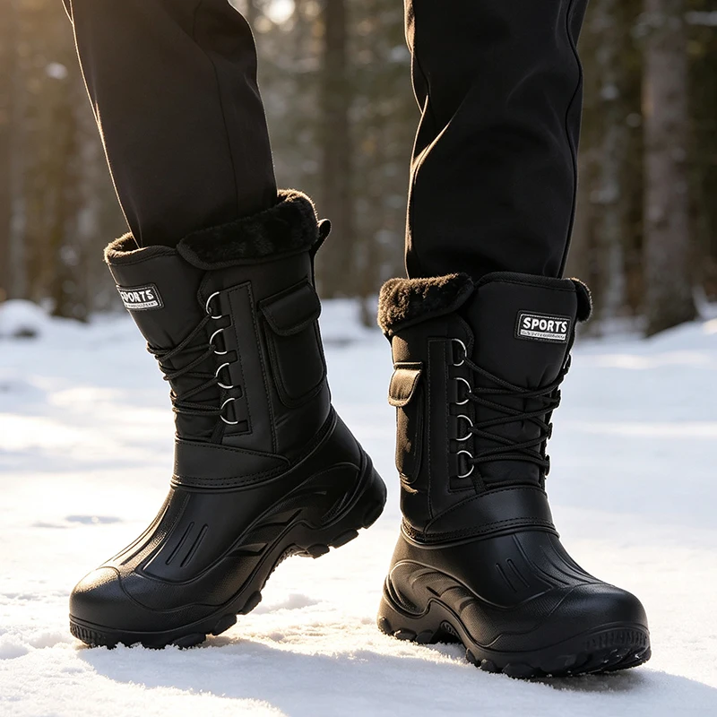 Sepatu Bot Salju Musim Dingin  - Fishing Hook Size ulasan dan harga